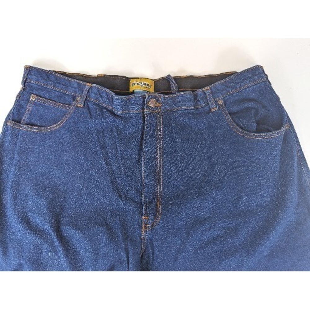 Haband Genuine Jeans Blue Wolf Men‎ Denim Stretch Fit Y2K Streetwear New Sz 44 L